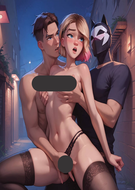 Gwen Stacy Spider Man w7127
