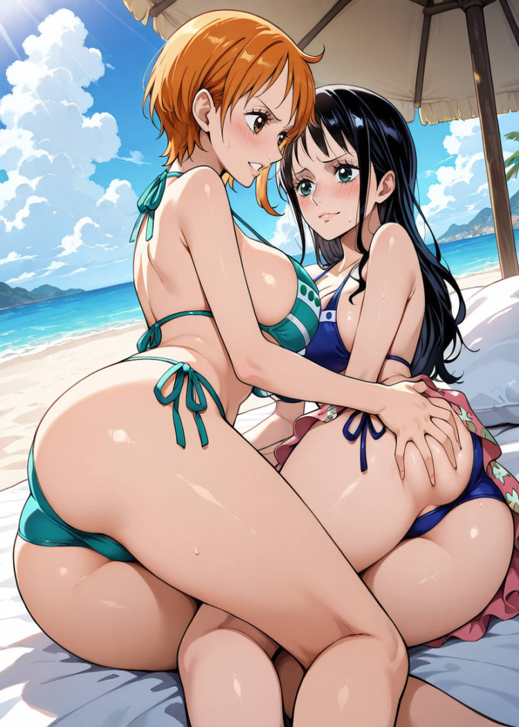 Nami & Nico Robin