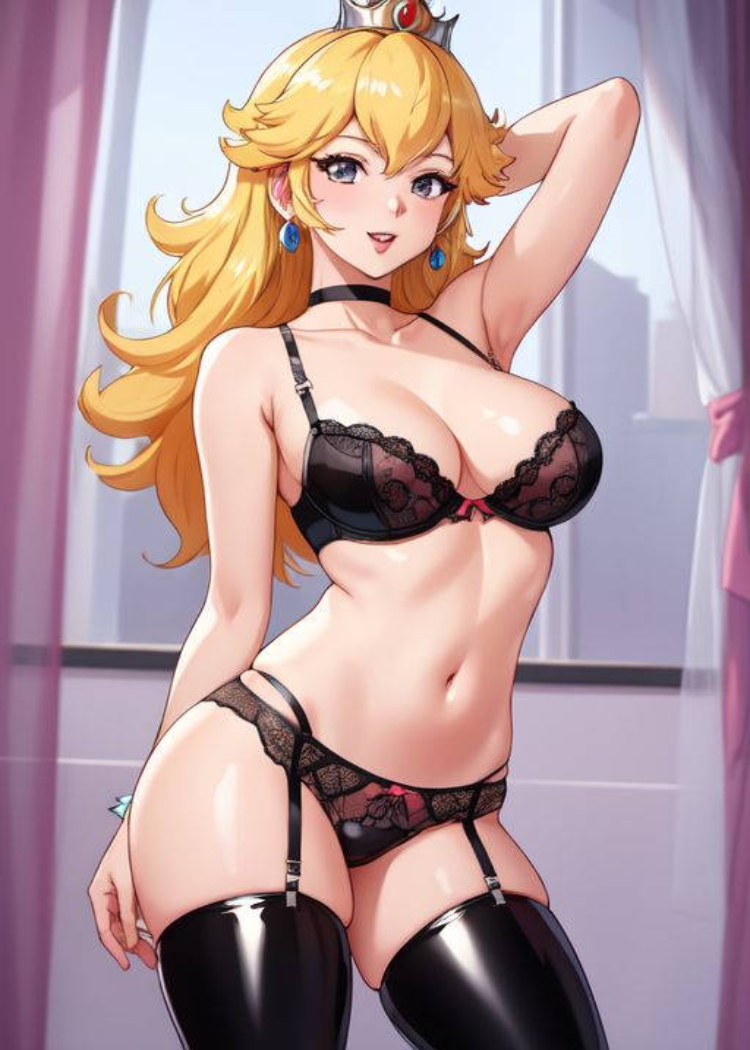 Princess Peach Waifu