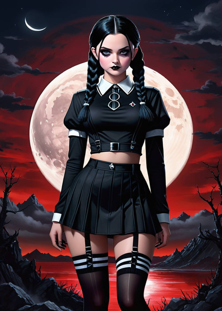 Wednesday Addams w5532
