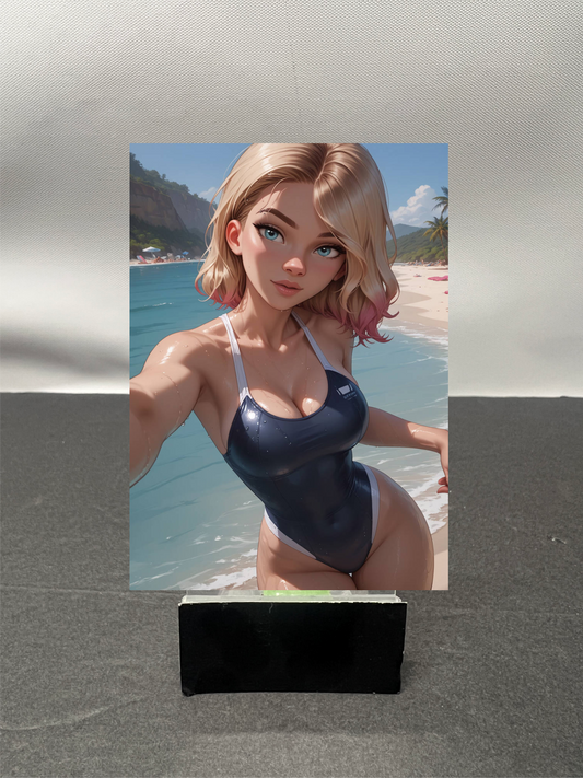 Gwen Stacy Spider Man w7088