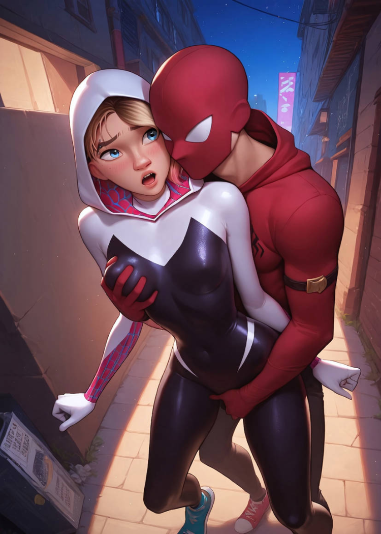 Gwen Stacy Spider Man w7128